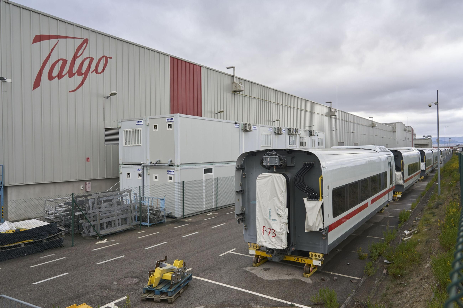 Vista de la planta de Talgo en Álava.