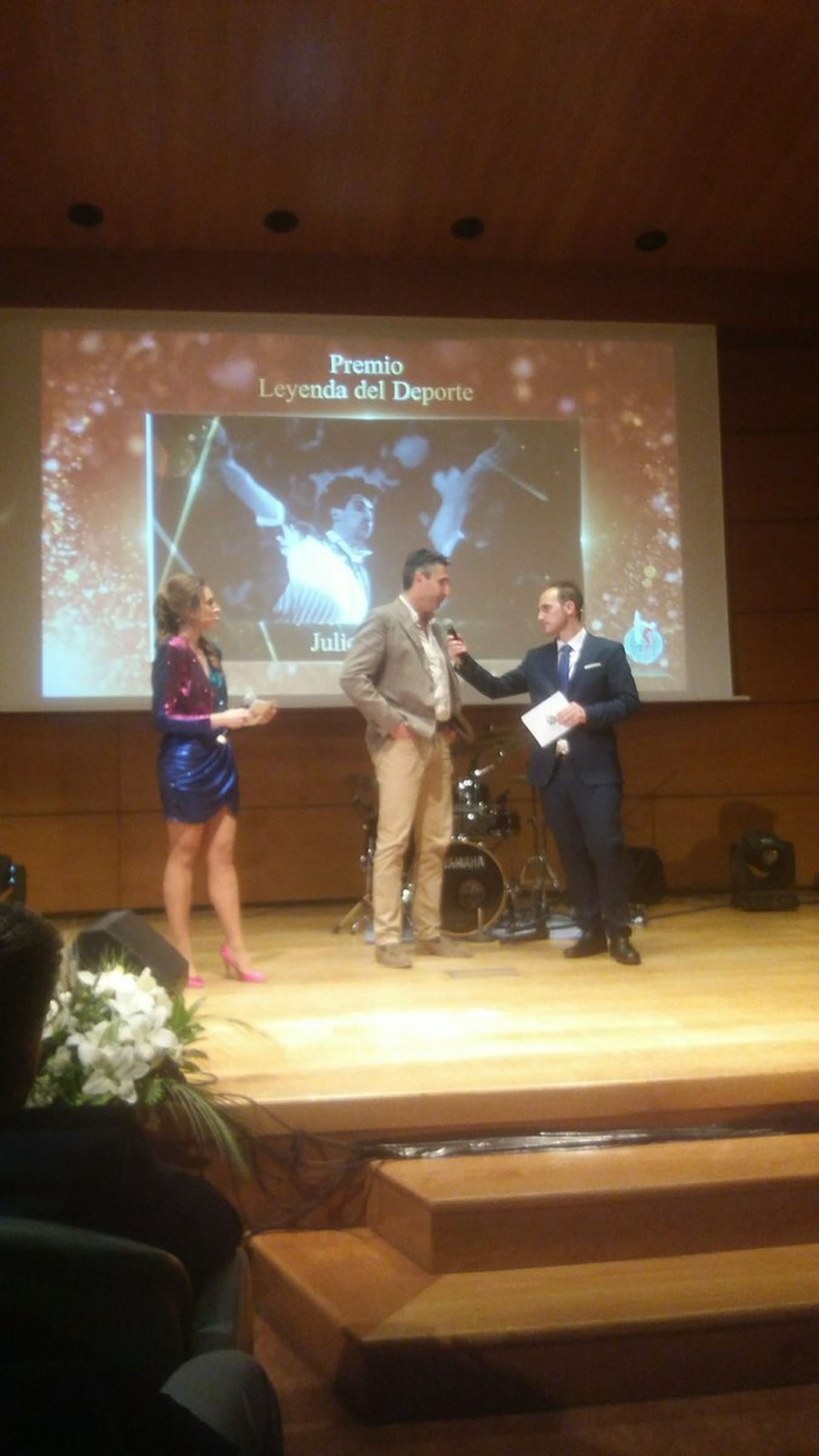 Julio Muñoz recibió el premio Leyenda del Deporte