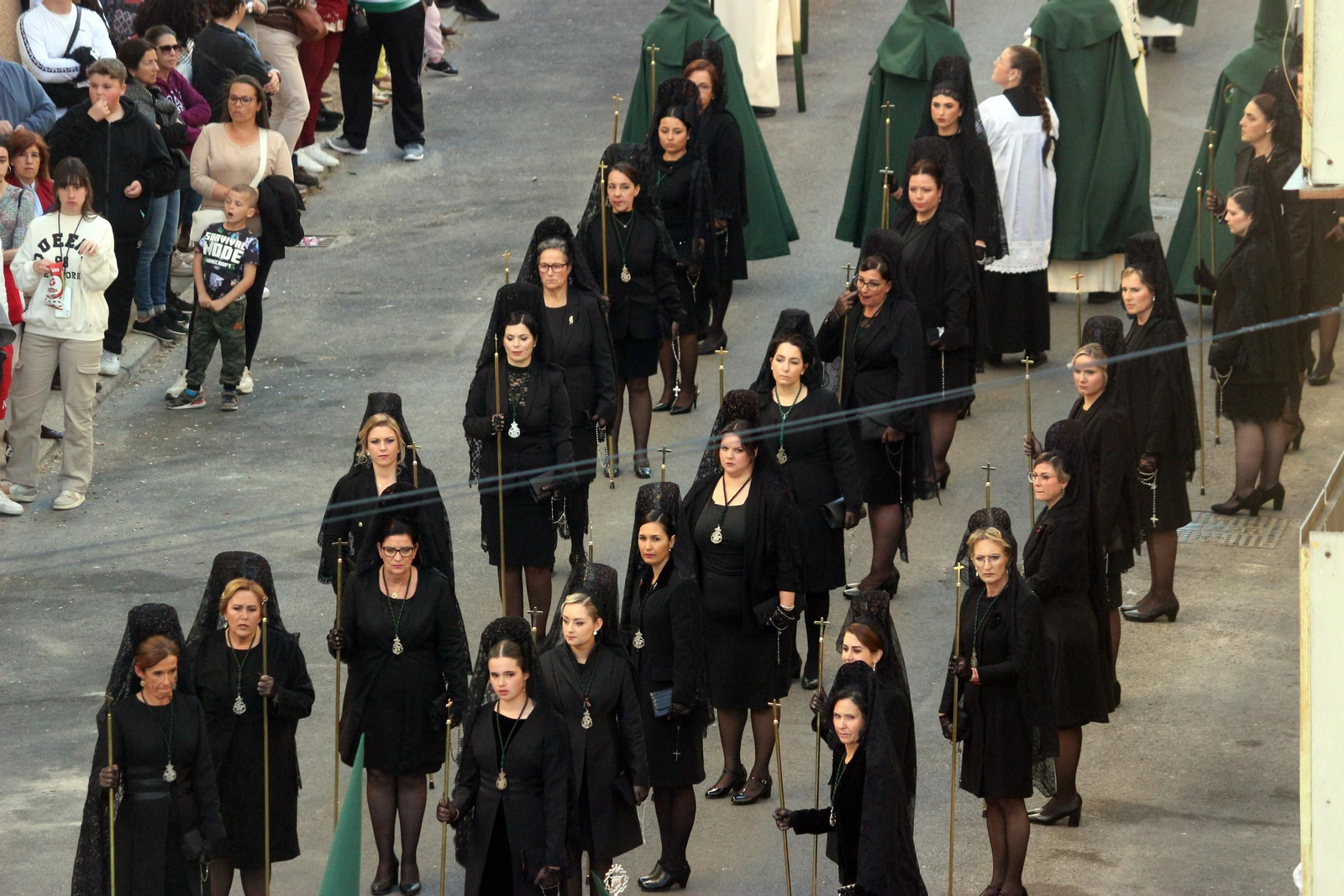 Las imágenes del Miércoles Santo en Puerto Real 2023: Vera-Cruz y Amargura