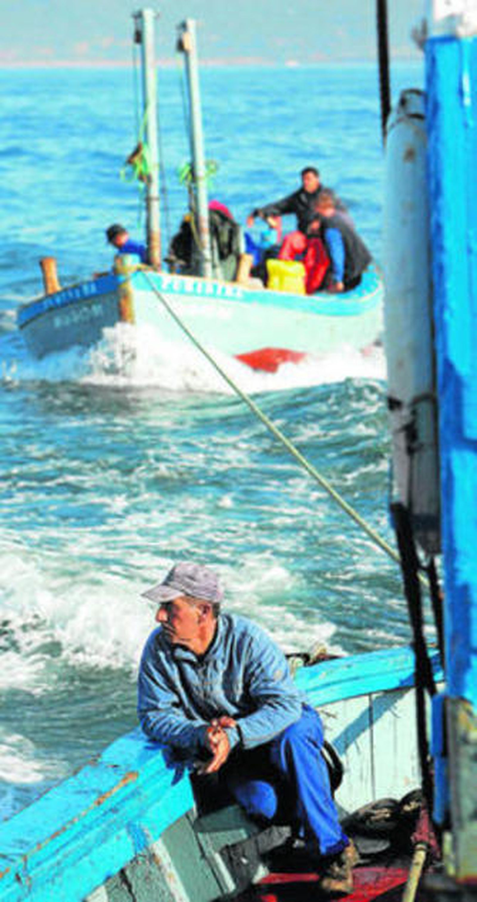 Pescadores de la almadraba de Zahara de los Atunes, en una imagen de archivo.