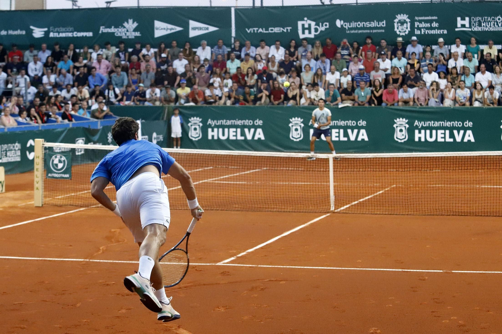 Copa del Rey de Tenis. Semifinal entre Carlos Alcaraz y Pablo Andújar