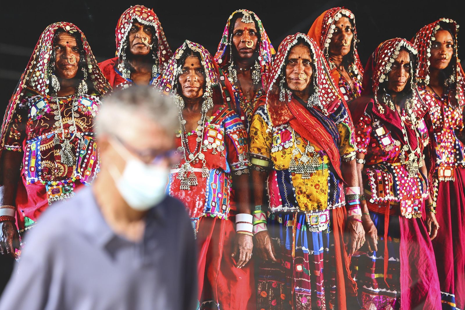 Fotos de la exposición sobre la vida cotidiana en la India de la calle Alcazabilla