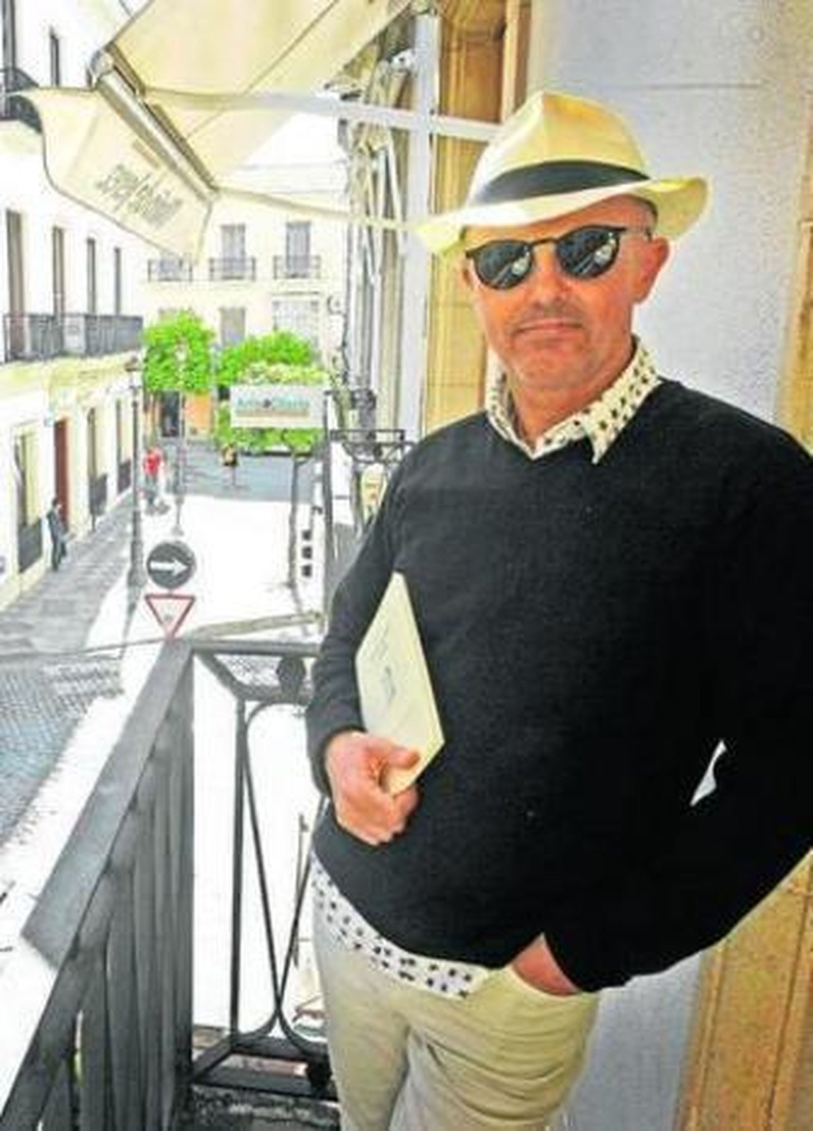 José Mateos, fotografiado en Jerez.