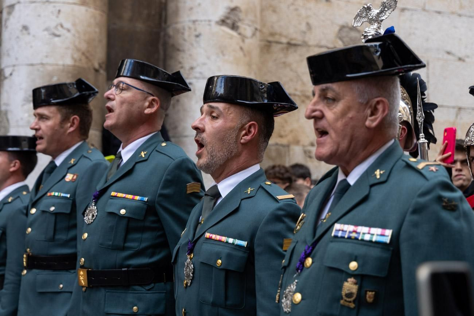 Las cofradías de la Vera Cruz, Expiración y Gran Poder lucen sus cortejos en la calle