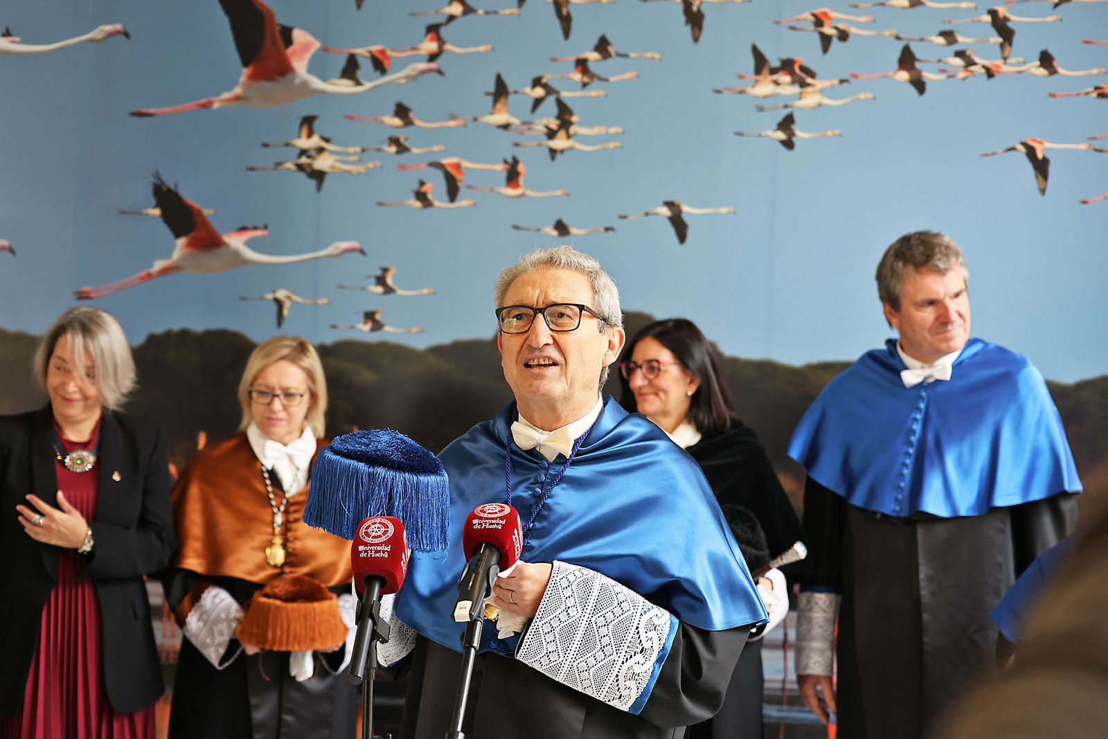 Imágenes de la ceremonia del nombramiento de Ryszard Lobinski como Doctor Honoris Causa de la Universidad de Huelva.