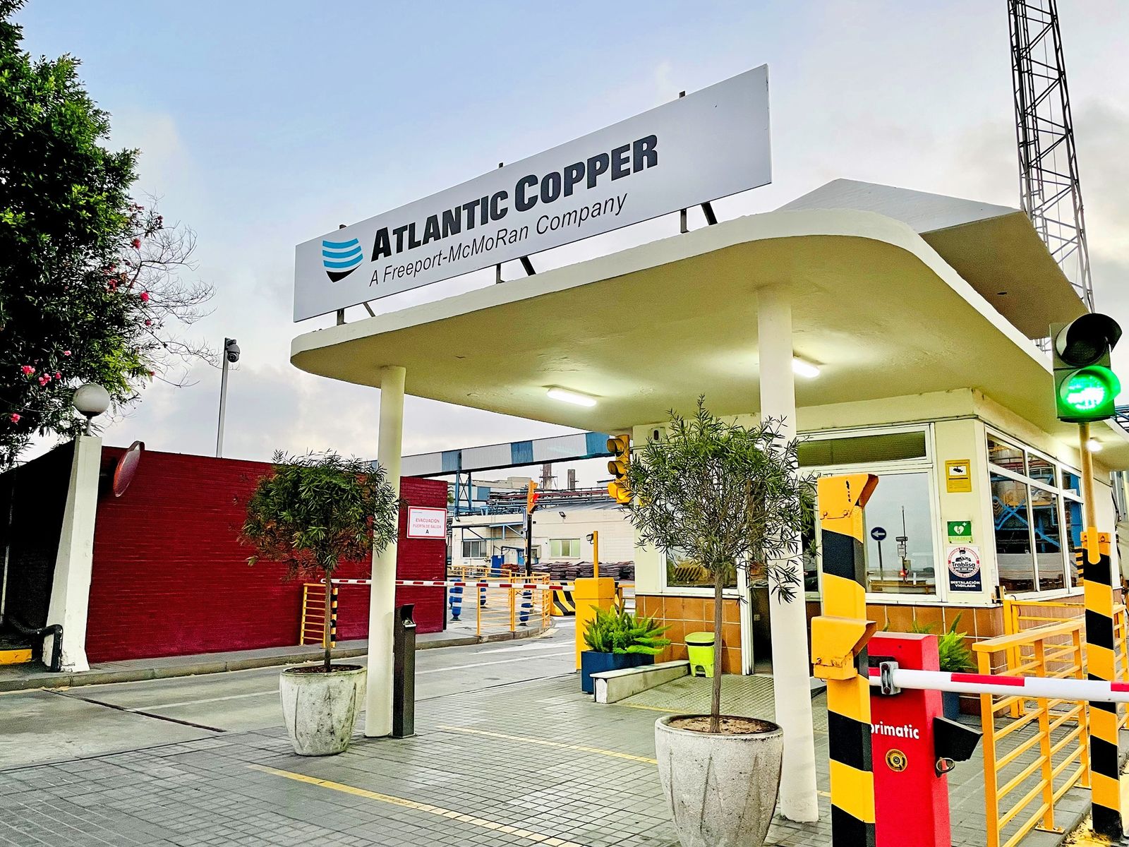 La compañía onubense Atlantic Copper-.