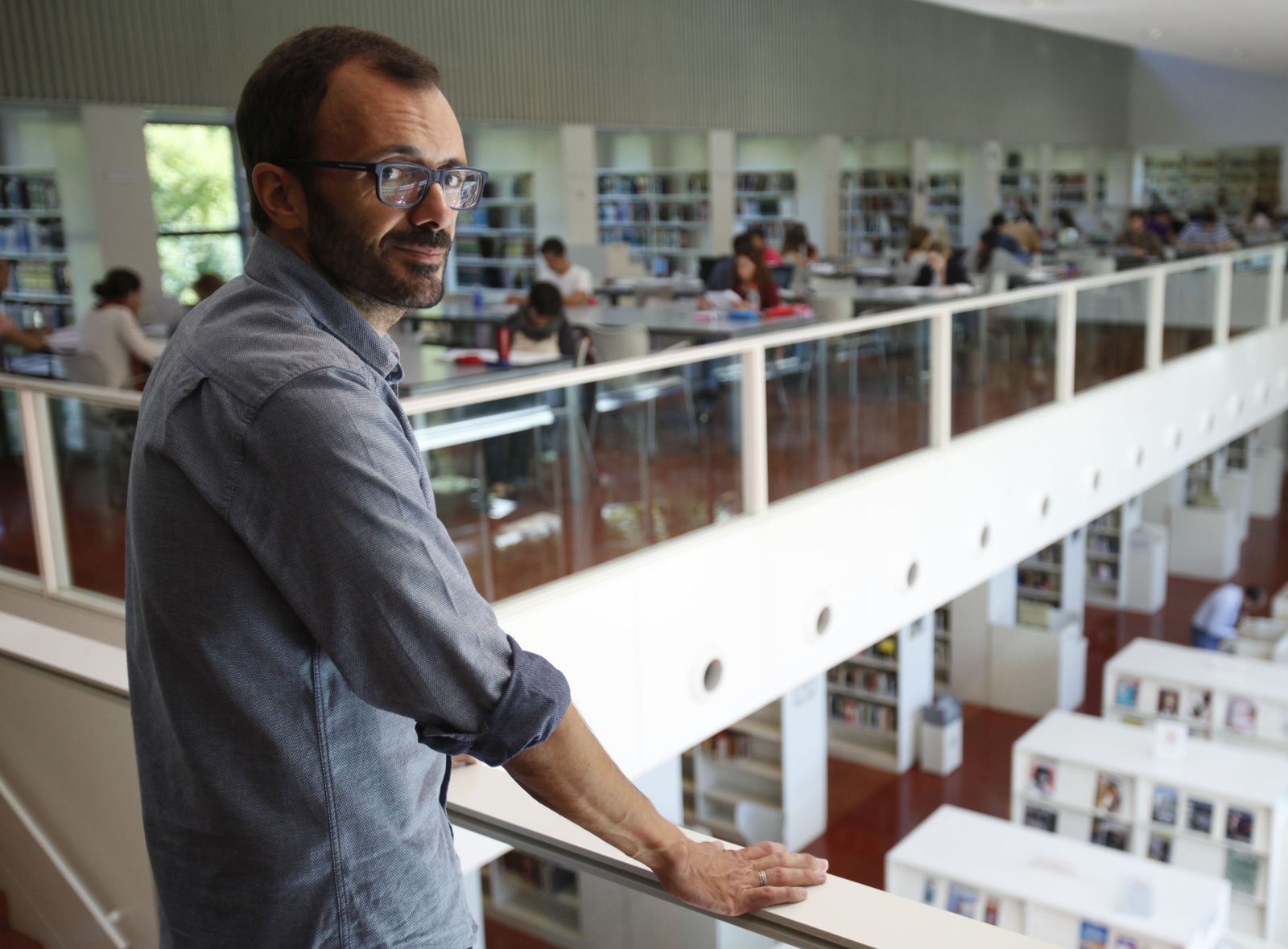 El escritor Isaac Rosa (Sevilla, 1974), en una imagen de archivo.