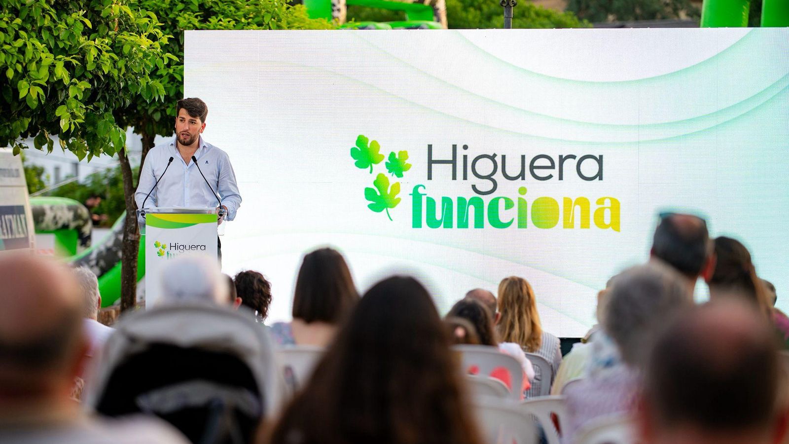 El alcalde de Higuera de la Sierra, Mario Domínguez. El alcalde de Higuera de la Sierra, Mario Domínguez.