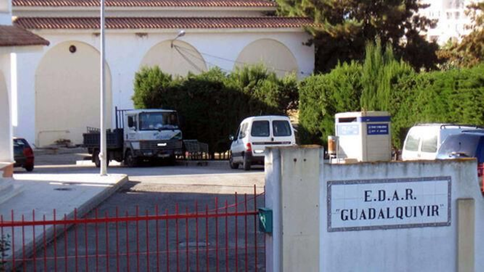 EDAR Guadalquivir, en Sanlúcar.