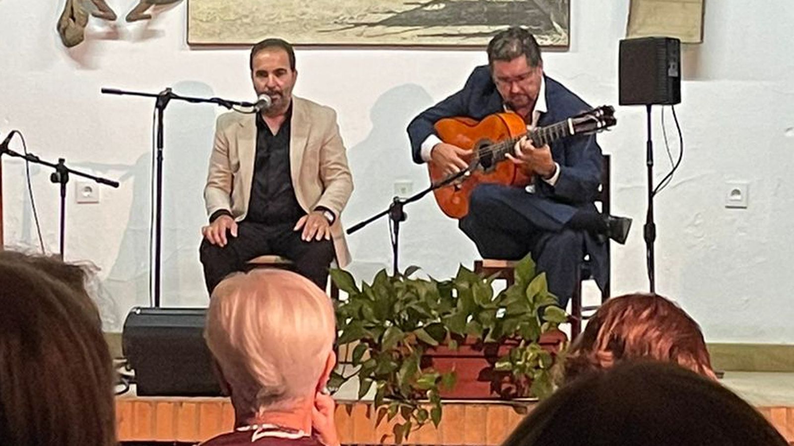 Tomás Rubichi y Antonio Higuero estuvieron en Trebujena.