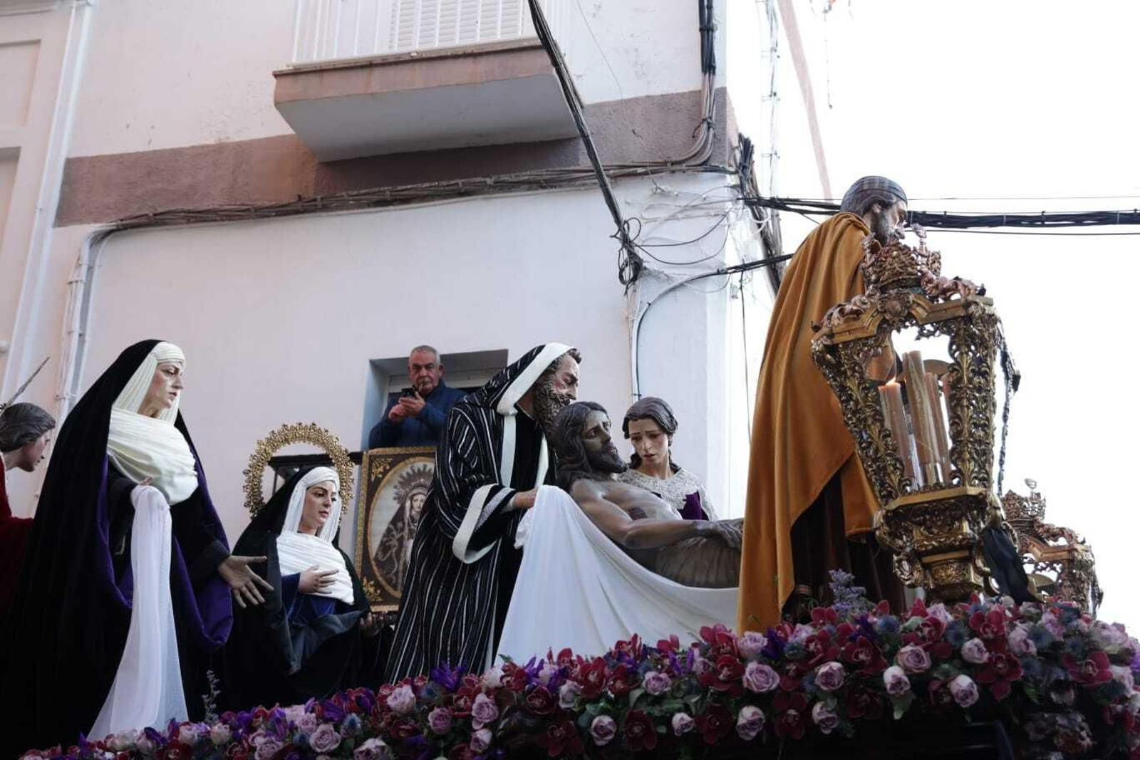 Las imágenes de la hermandad de la Soledad de la Semana Santa de San Fernando 2023