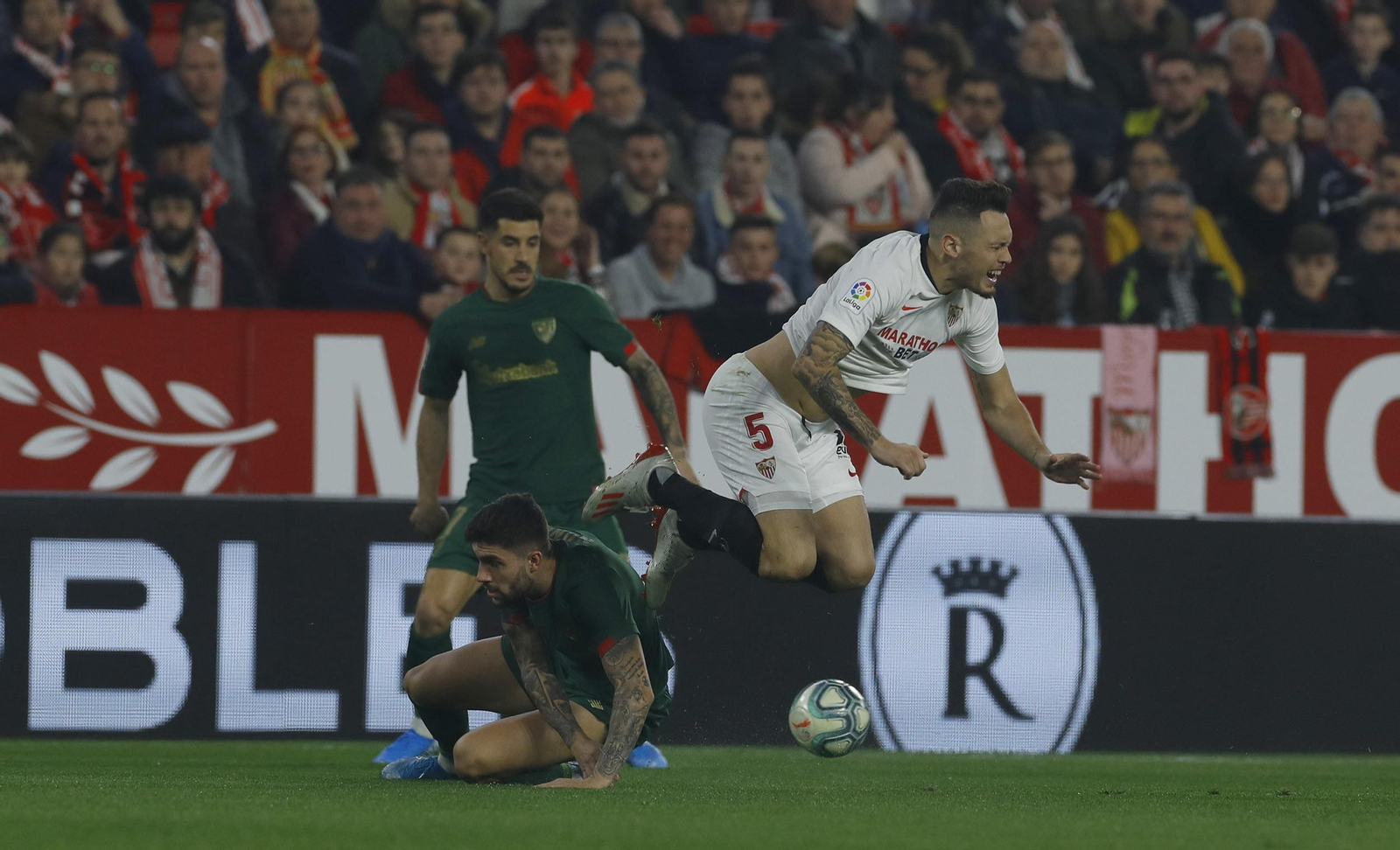 Las imágenes del Sevilla fc-Athletic de Bilbao