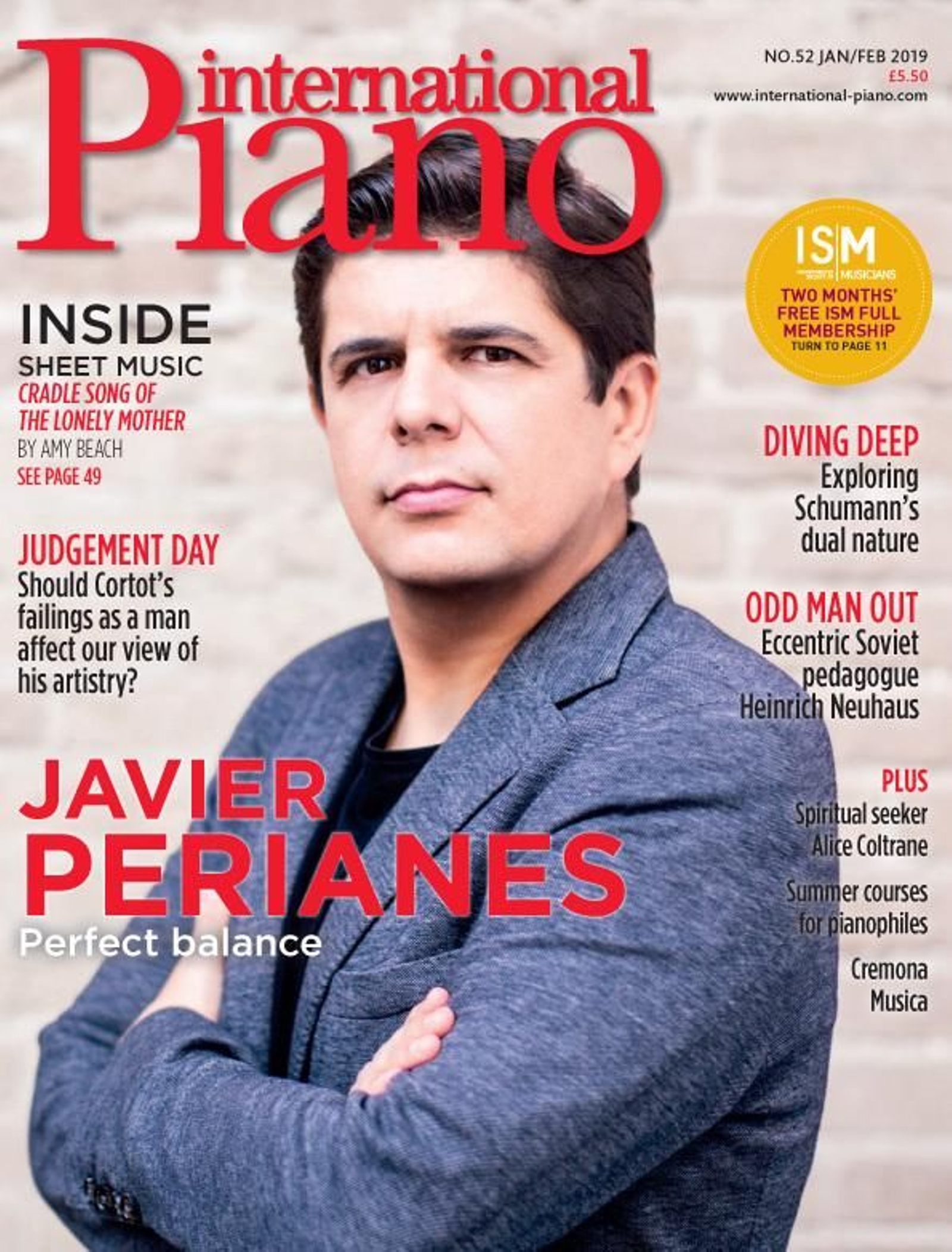 Portada de 'International Piano'.