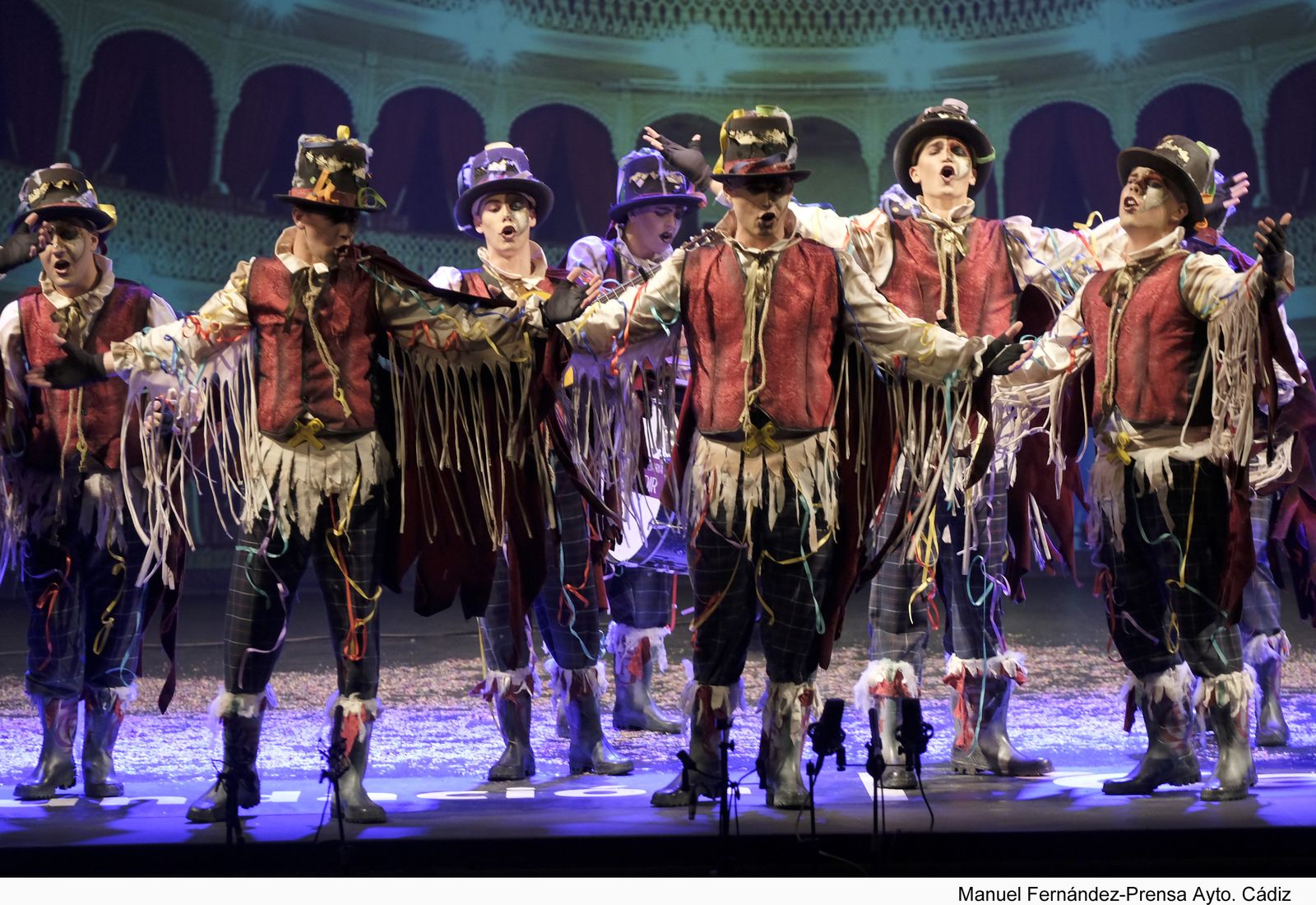 La comparsa 'El pequeño fantasma'