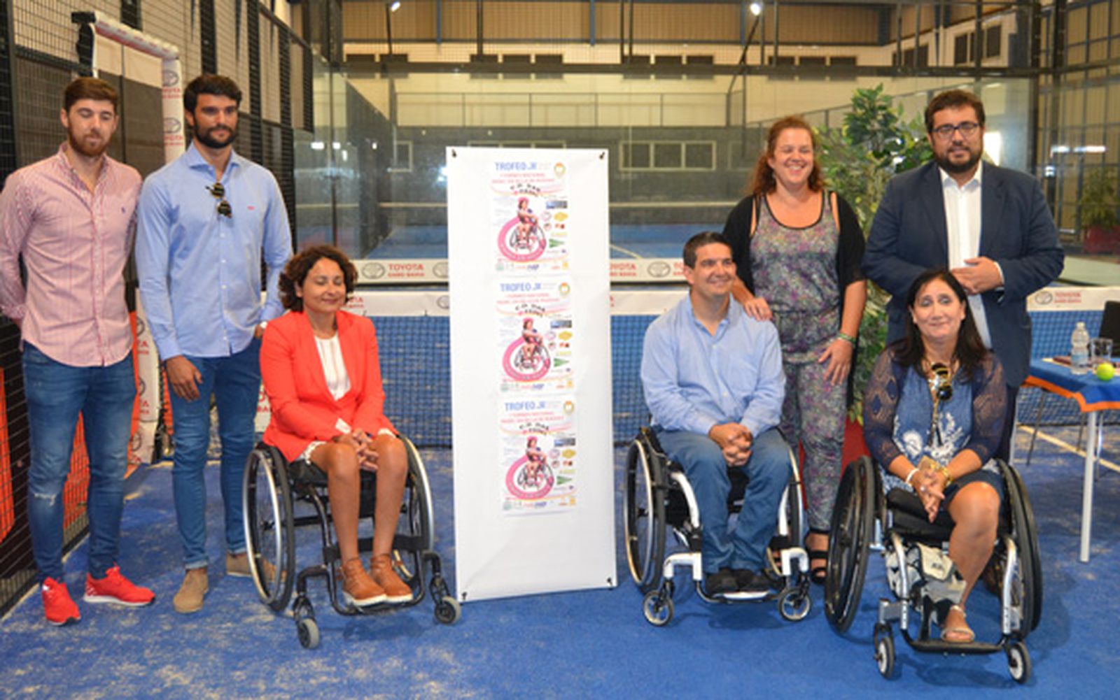 San Fernando acogerá entre el 14 y el 16 de octubre el I Torneo Nacional de Pádel en Silla de Ruedas Club Das + Pádel