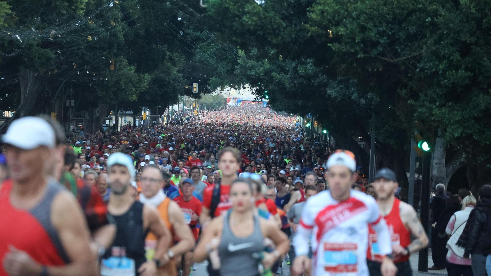 Las mejores fotos de la Maratón de Málaga 2024
