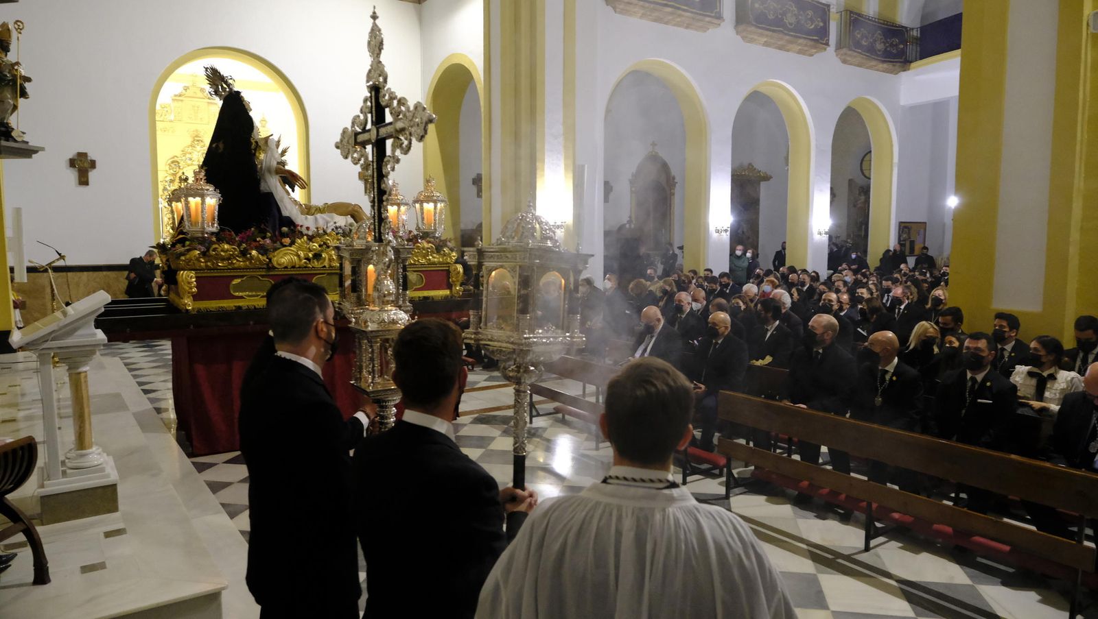 Imágenes del Via Crucis