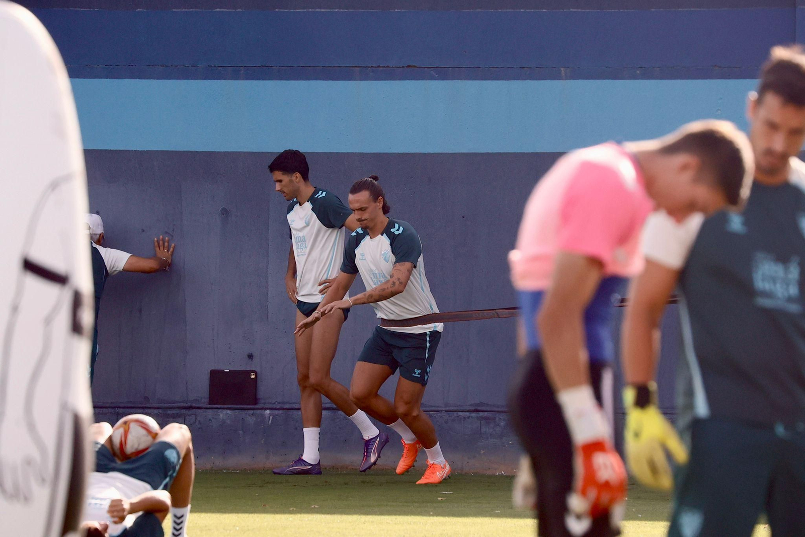 Las fotos de Ángel Recio, a tope con el Málaga CF y apunta a Las Palmas