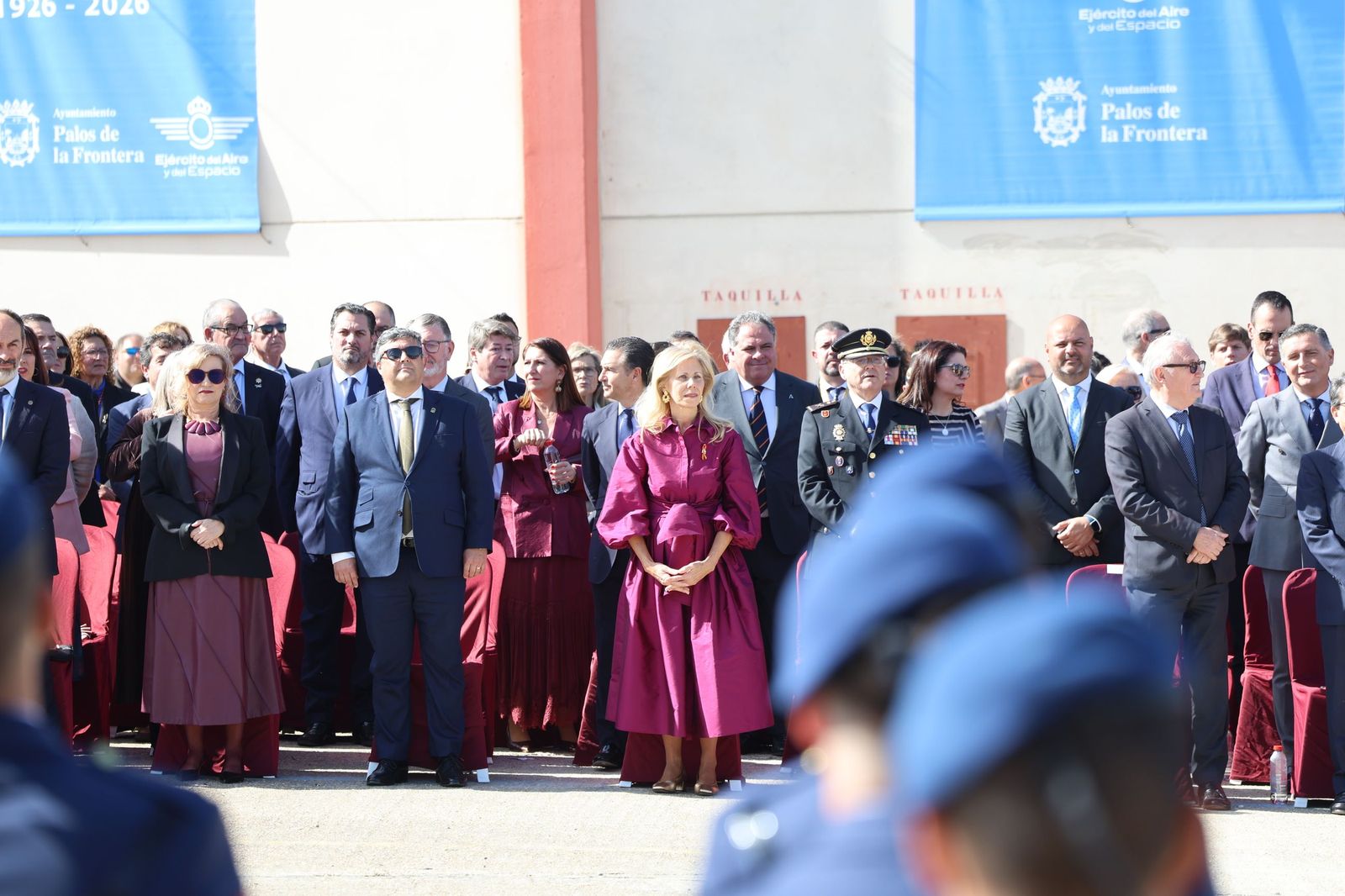 Fotografías del Acto Militar presidido por S.M. el Rey Felipe VI con motivo del centenario del Plus Ultra