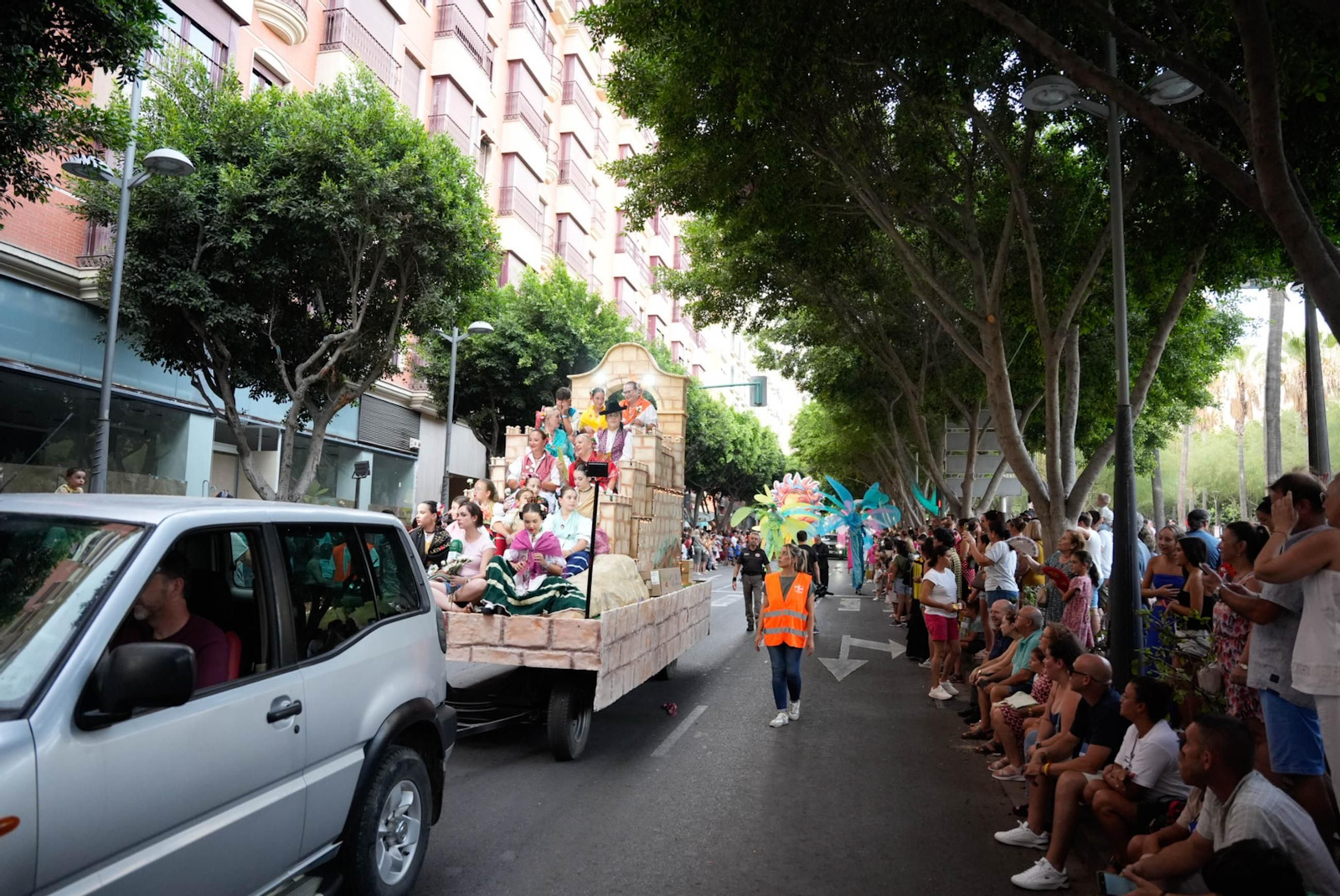 Así se ha vivido la Batalla de Flores en la Feria de Almería