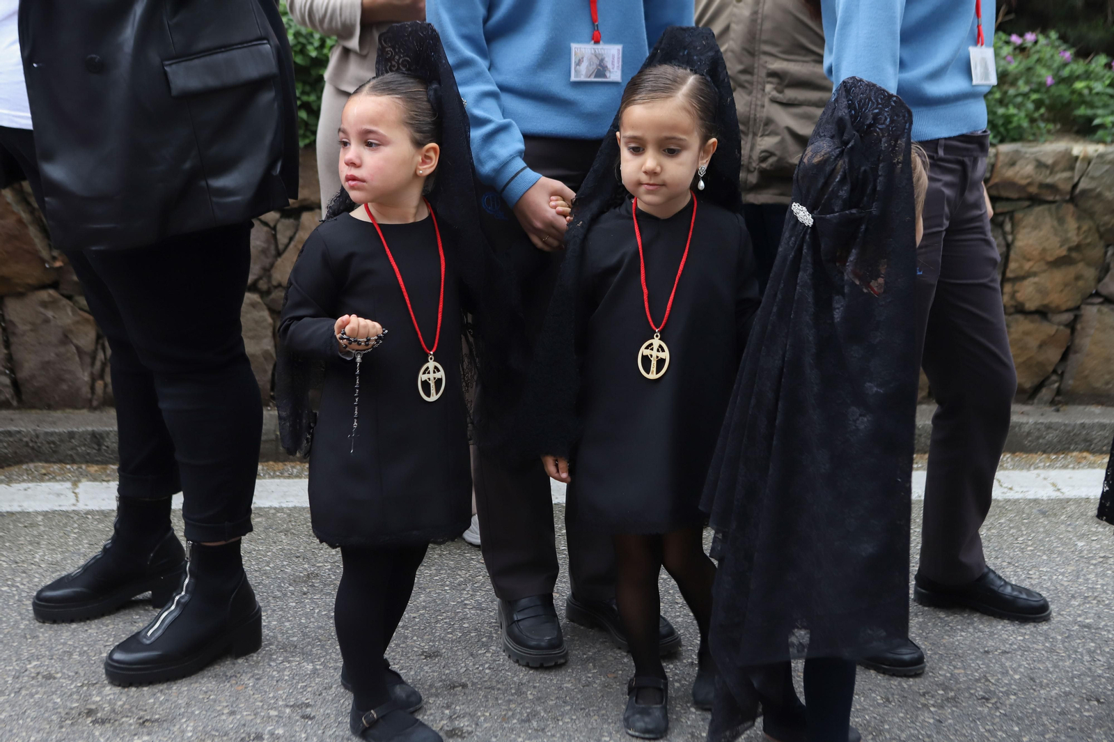 Fotos de la procesión infantil del colegio Nuestra Señora de los Milagros de Algeciras