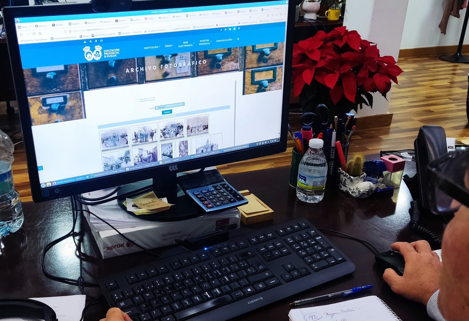 Digitalización de las imágenes.