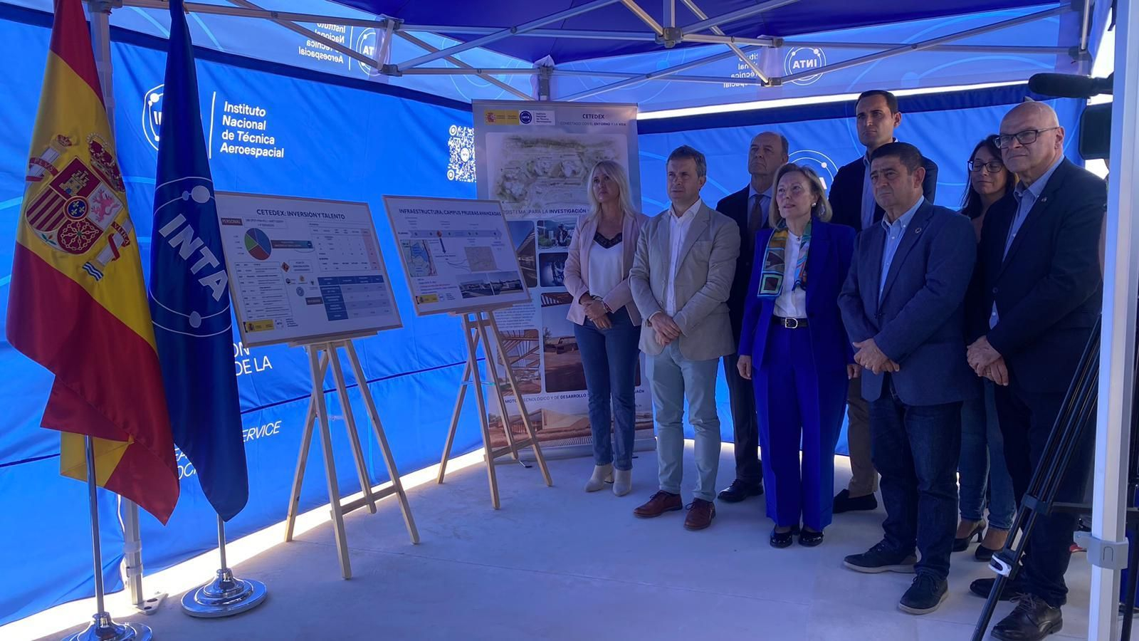 Presentación del estado de las obras del campus principal del Cetedex.