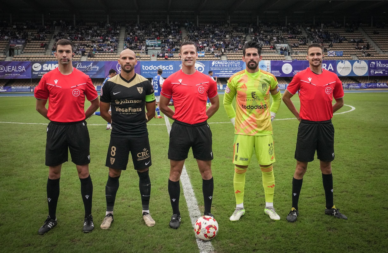 Imágenes del partido del Xerez CD - Orihuela