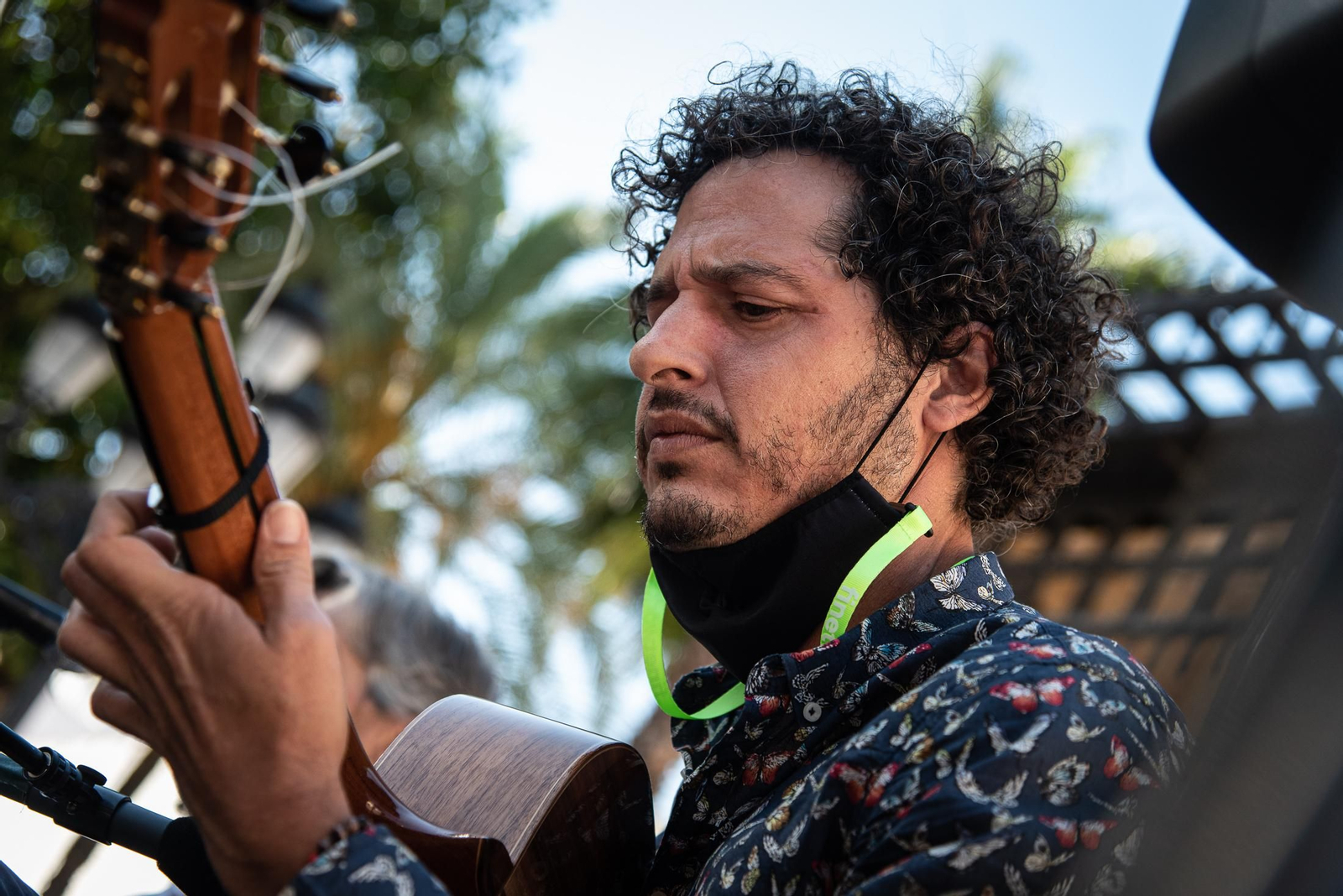 Imágenes de la peña La Soleá en el festival flamenco Ciudad de Huelva