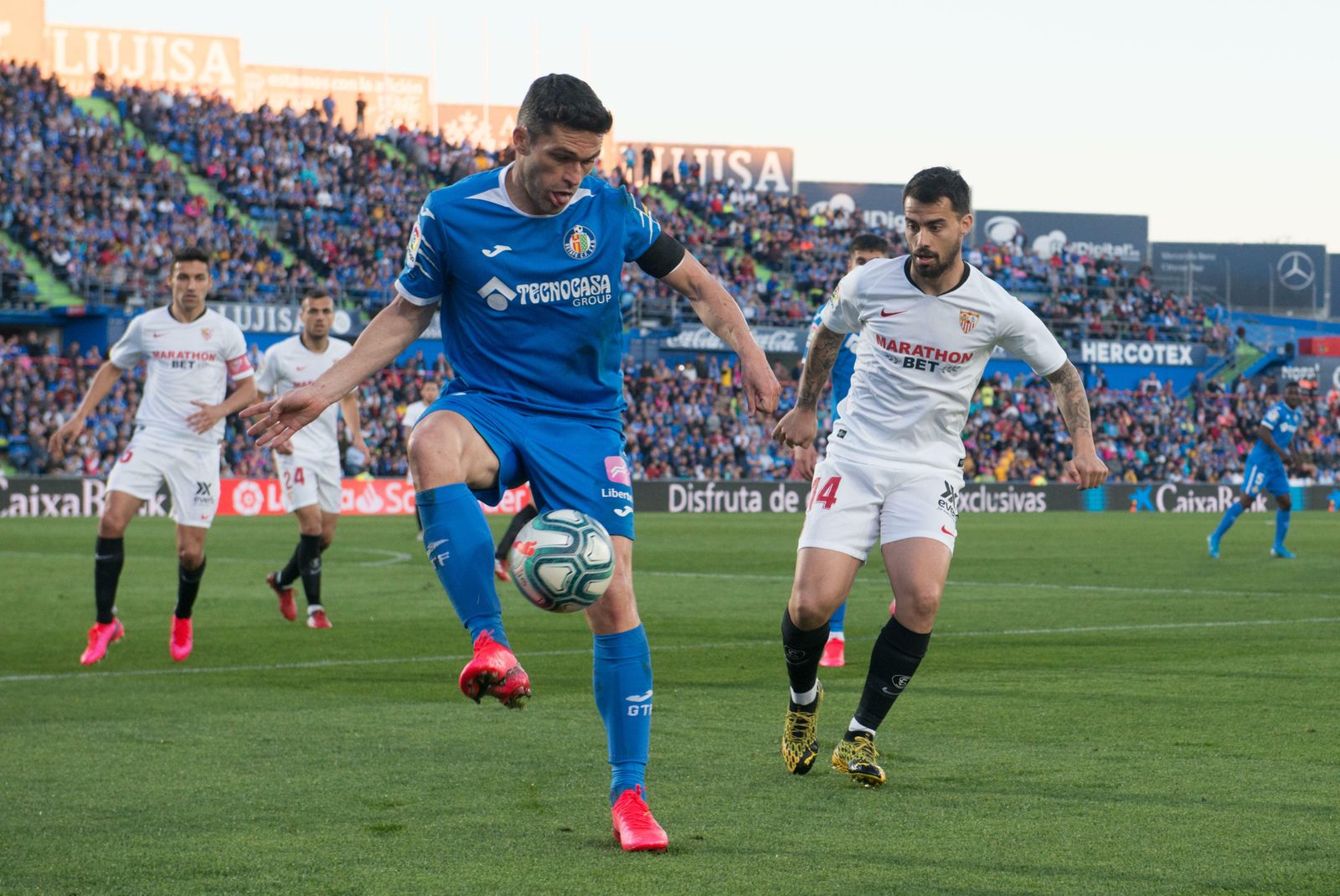 Las imágenes del Getafe-Sevilla FC