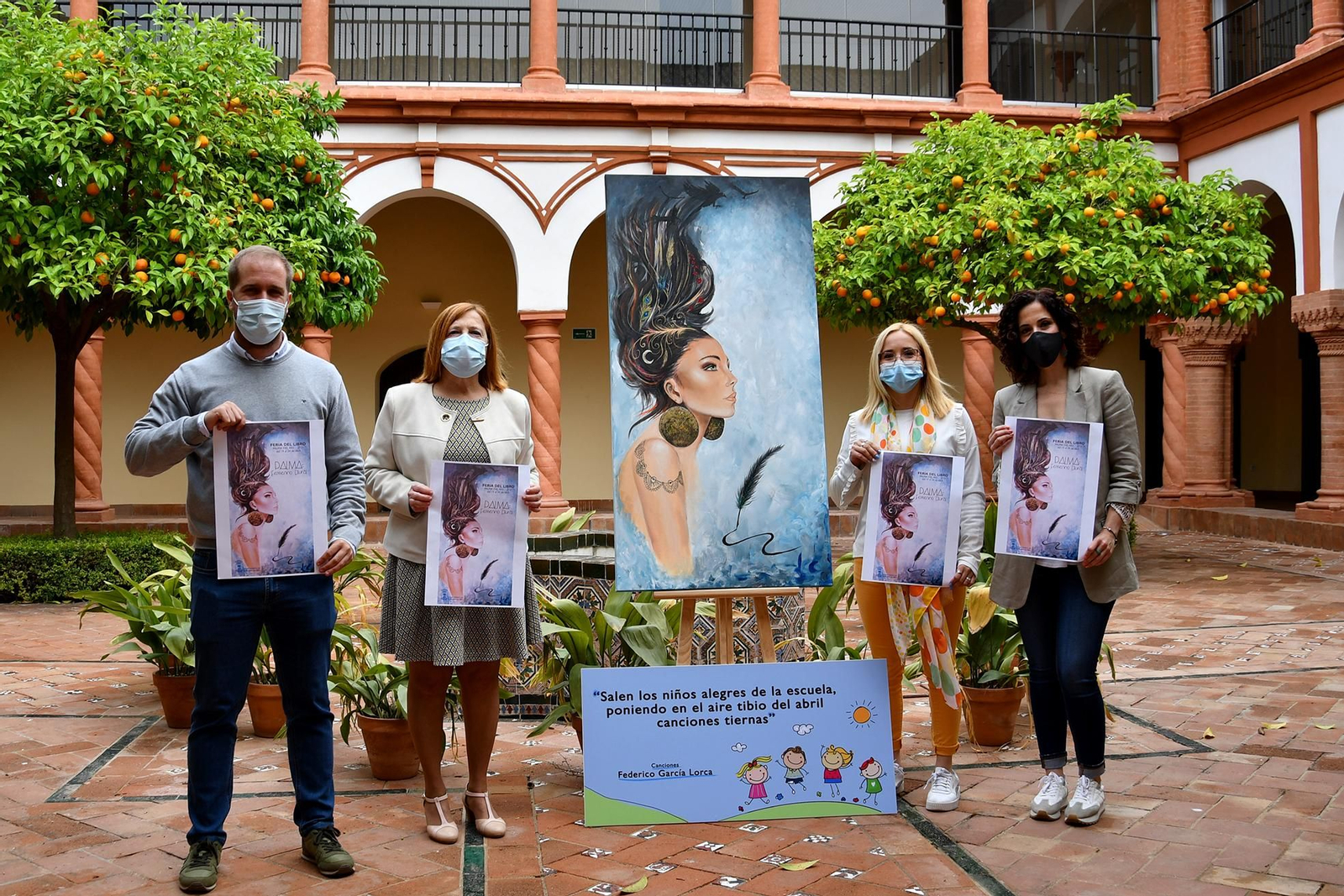 Presentación de la feria del libro de Palma del Río.