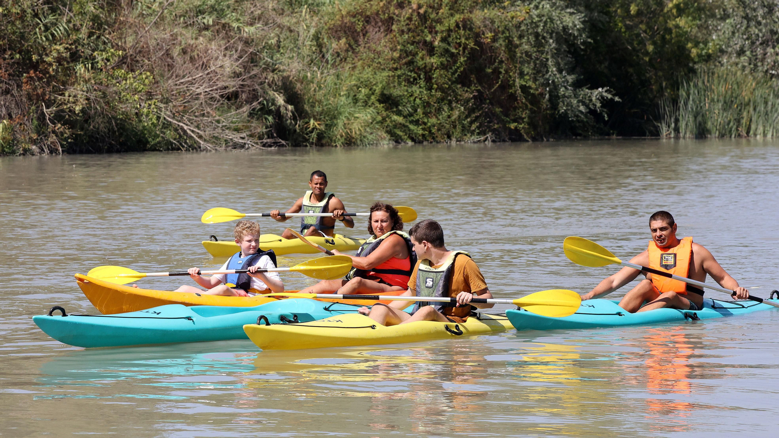 Paseo por el Guadalete en Kayak