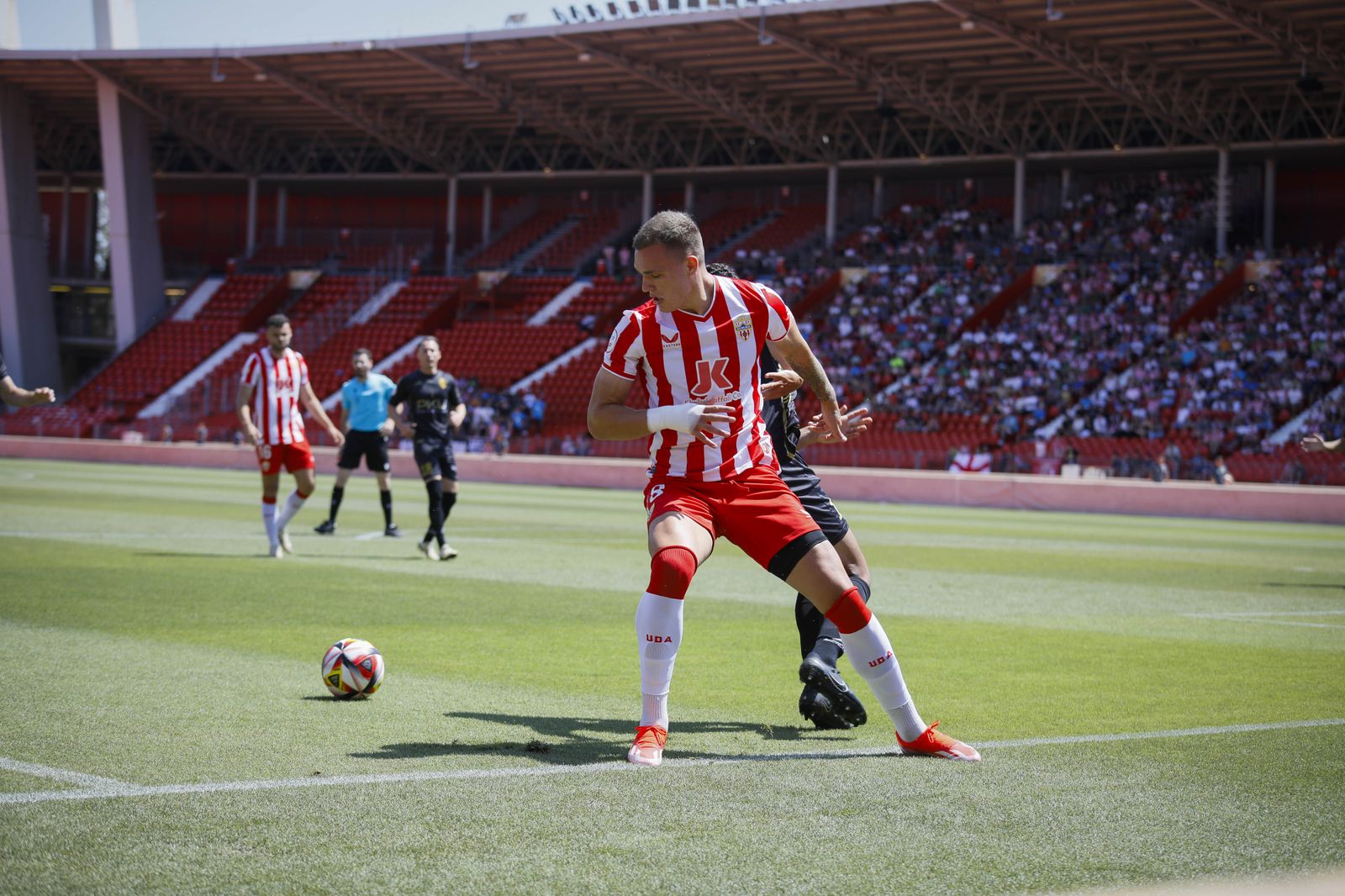 Imágenes del partido entre el Almería B y el Real Jaén