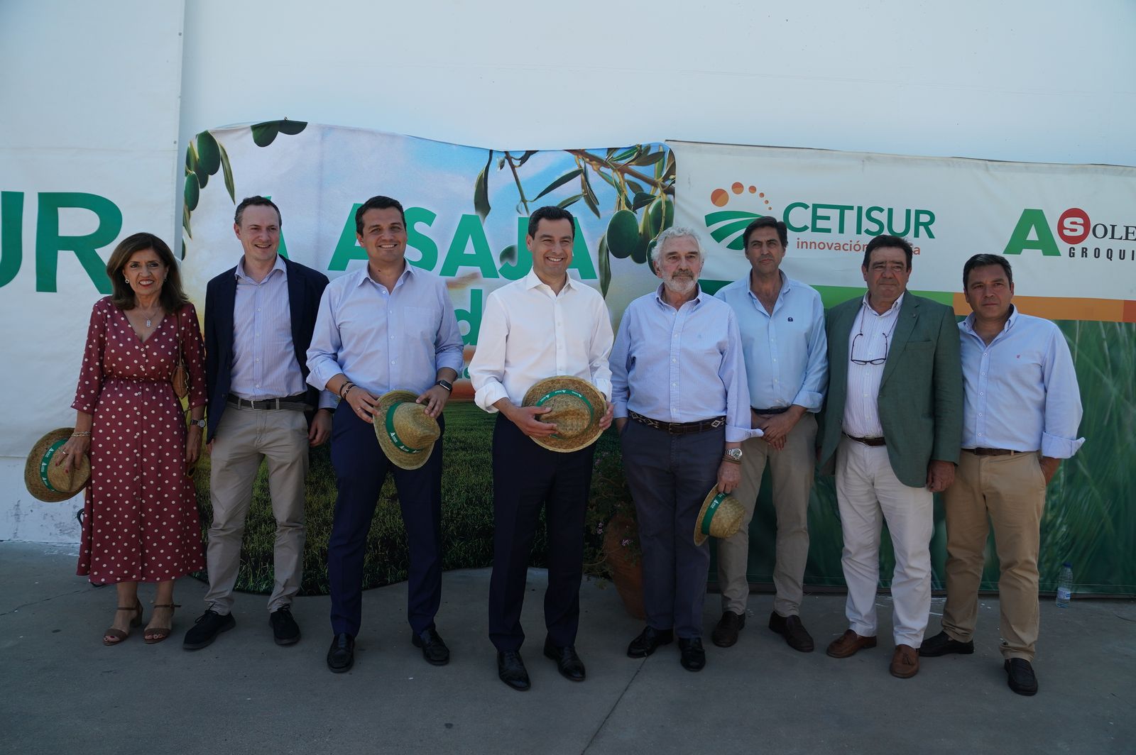 Juanma Moreno, en la celebración de San Isidro de Asaja Córdoba.