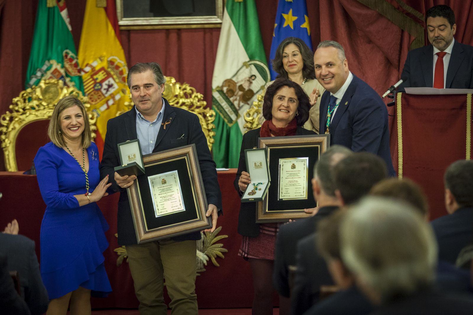 Imágenes de la entrega de la Medallas de la provincia