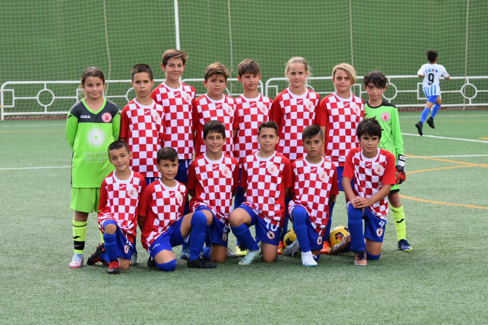 Una formación del San Roque benjamín