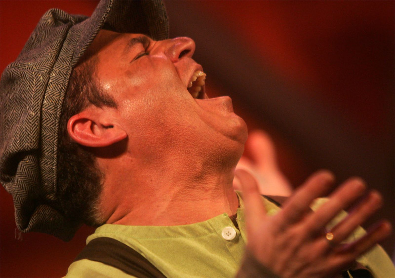 Antonio Cantos 'Caracol', en una de sus actuaciones.