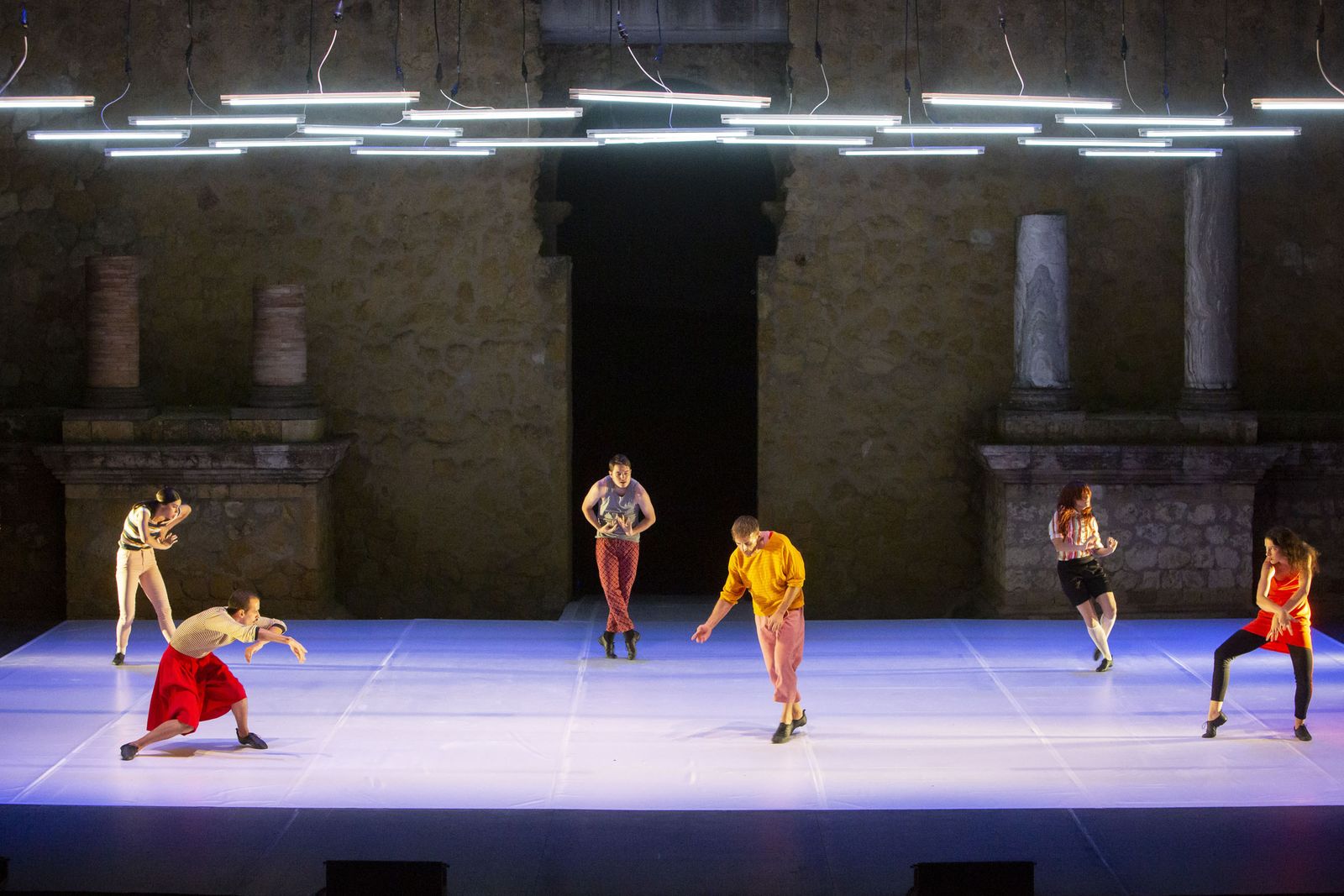 'La cocina de los ángeles' en el marco del Teatro Romano de Itálica