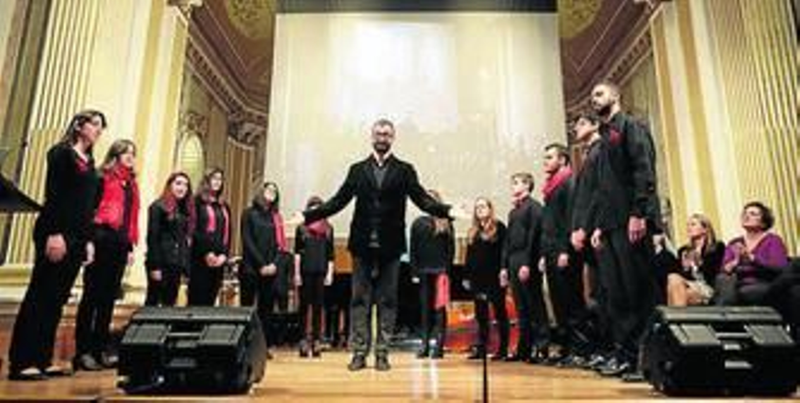 El coro joven del Cármina Nova.