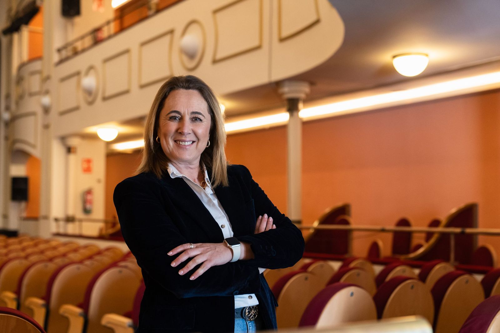 Esther Álvarez,  diputada de Iniciativas Europeas.