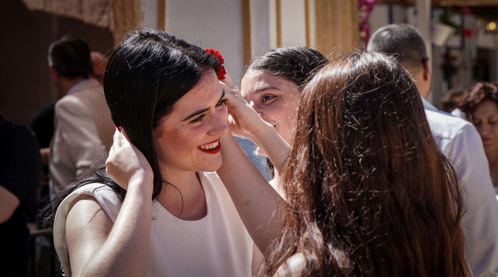 Imágenes del ambiente el lunes en la Feria de Jerez 2024