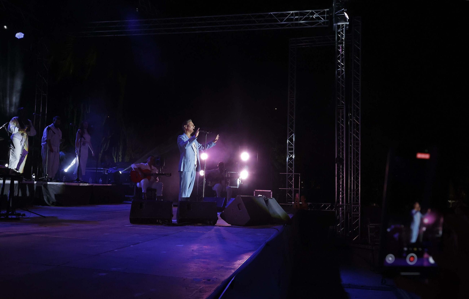 Fotos del concierto de Pitingo en el XI Encuentro Internacional de Guitarra Paco de Lucía en Algeciras