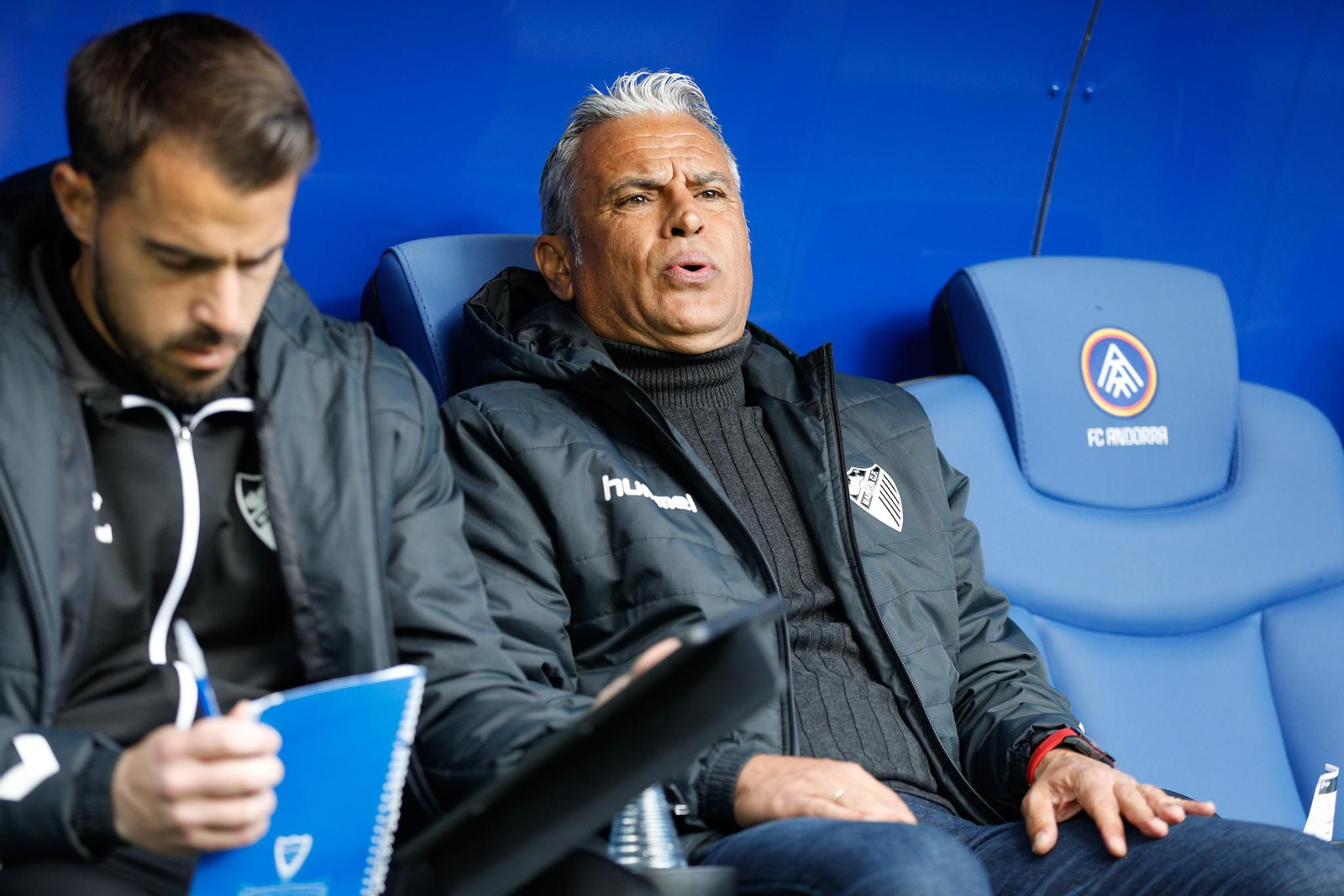 El Andorra - Málaga CF, en fotos