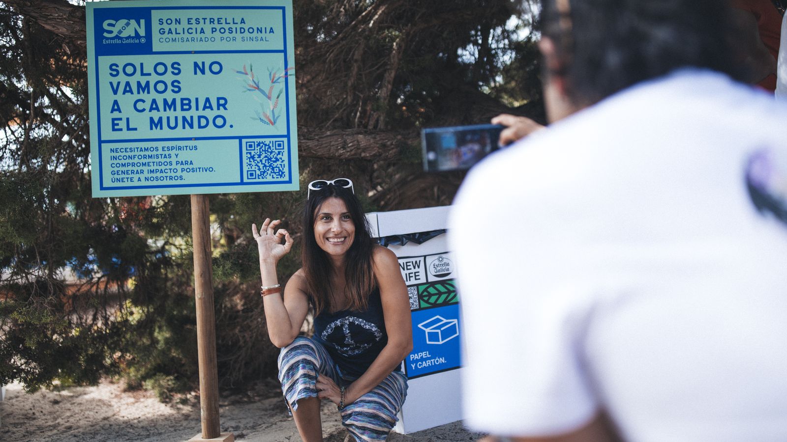 Visitantes del Son Estrella Galicia Posidonia