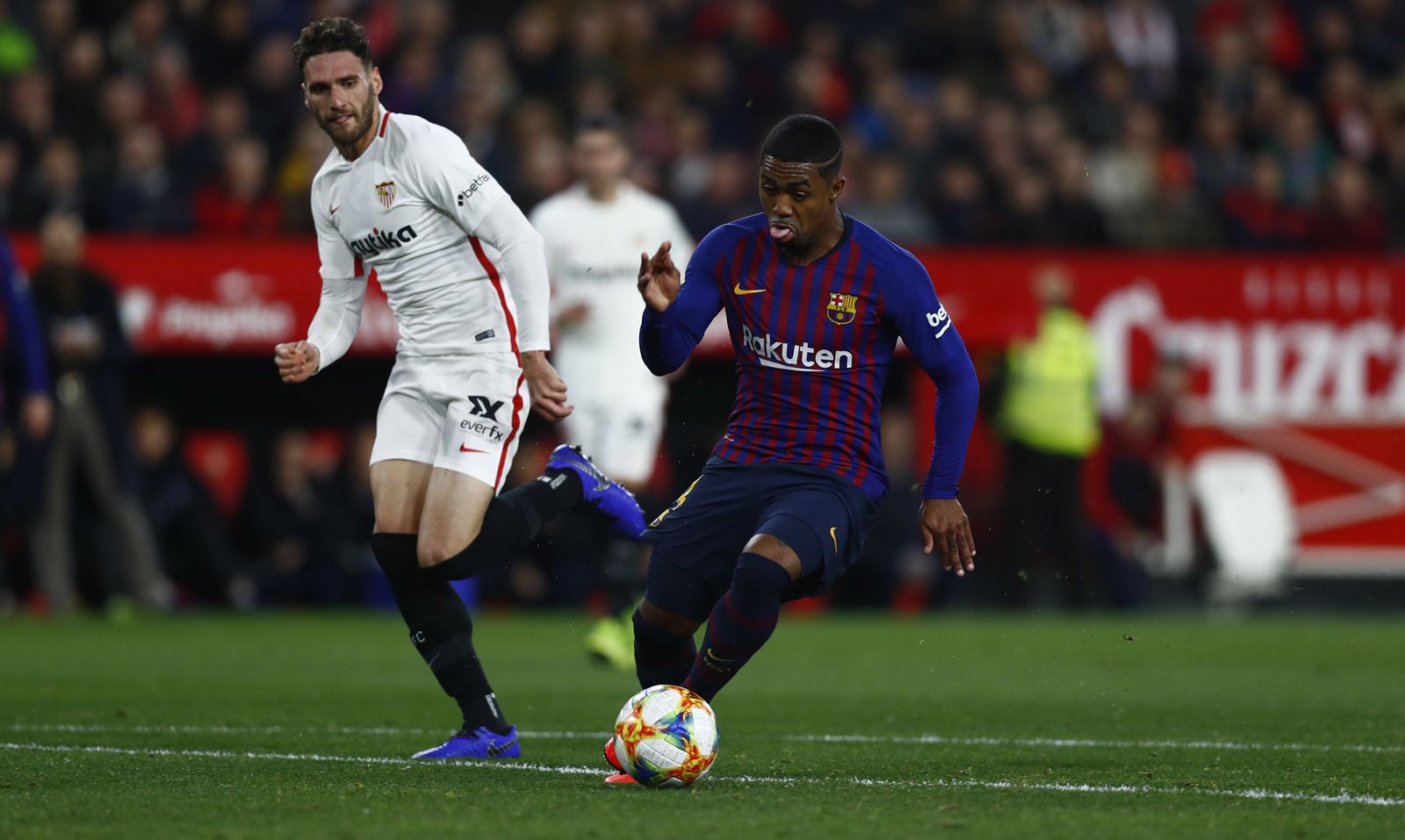 Las imágenes del Sevilla FC-Barcelona de Copa del Rey