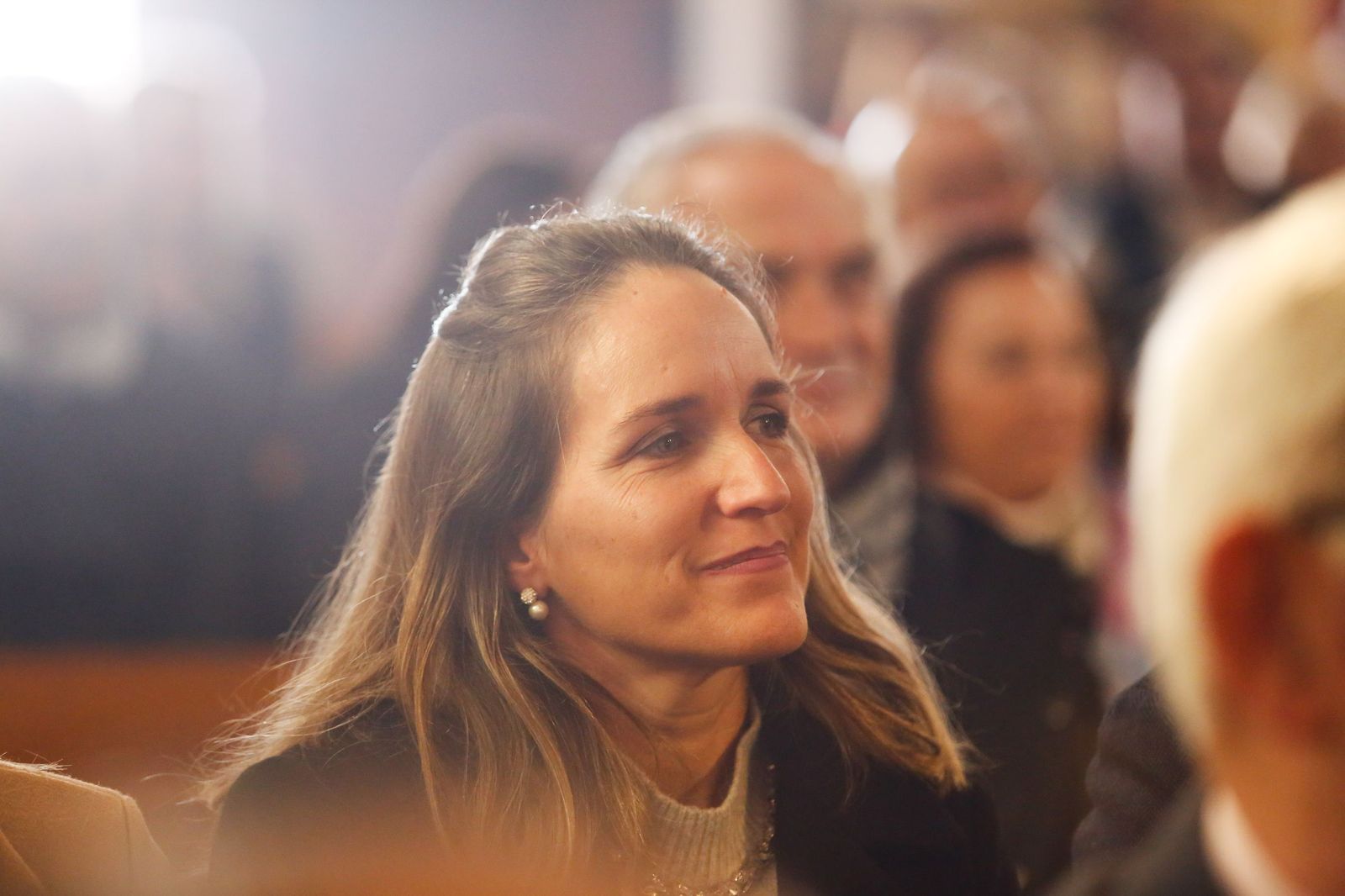 Las fotografías de la presentación del cartel de Valentín Rivera para la tertulia cofrade La Levantá