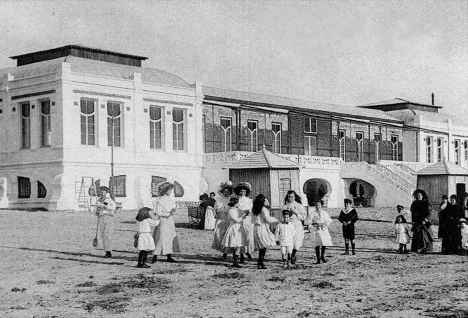 El Balneario de la Palma en la primera década del siglo. El Balneario de la Palma en la primera década del siglo.