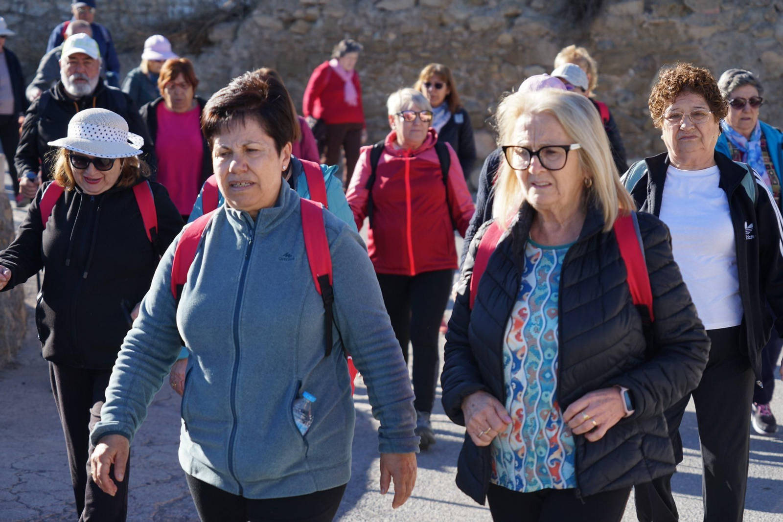 Un centenar de mayores de Vícar recorren la Alpujarra durante su olimpiada
