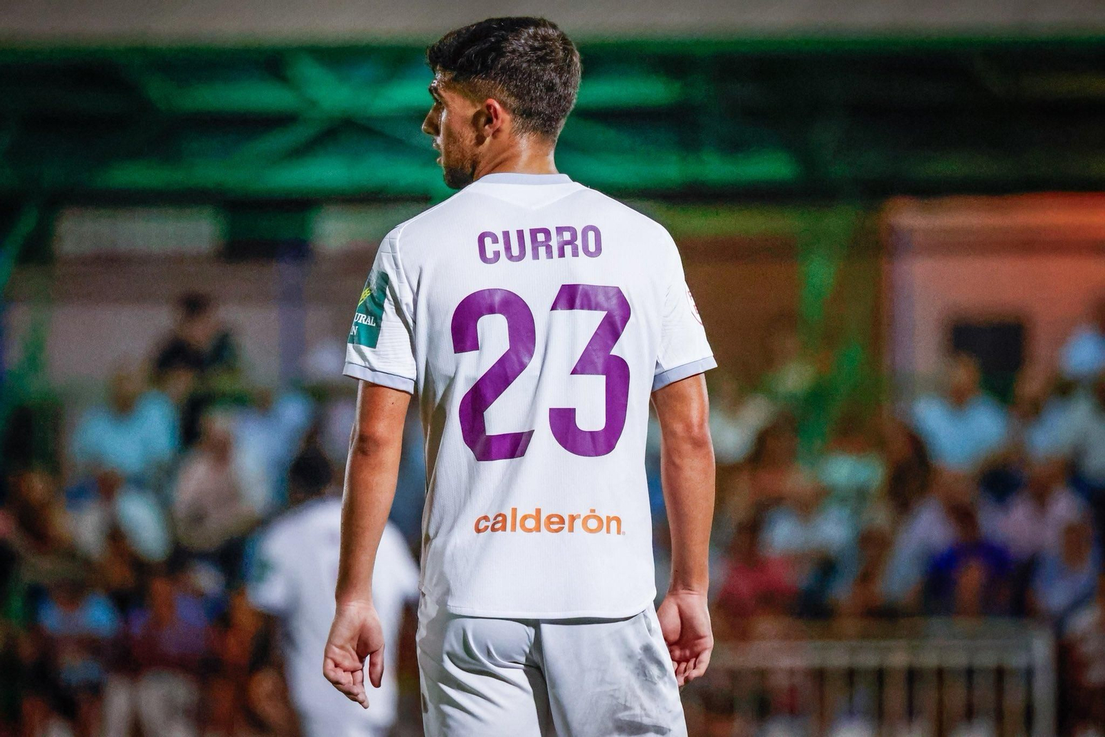 Curro Burgos, en un encuentro esta pretemporada.