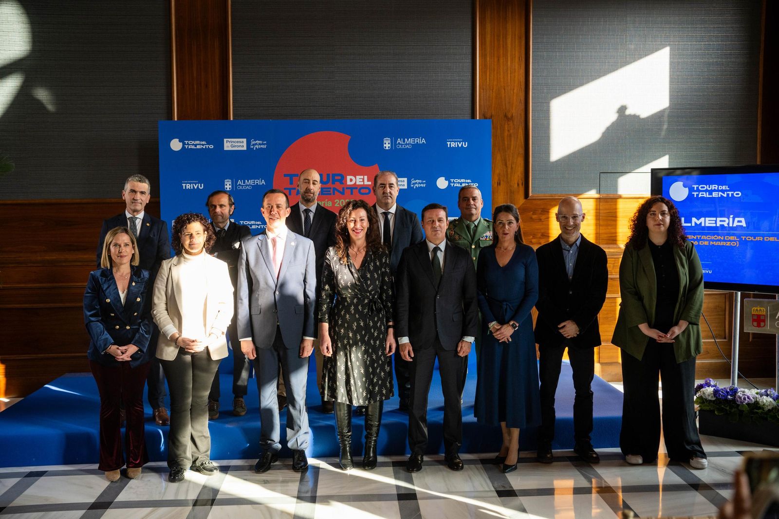 Acto de presentación del Tour del Talento celebrado hace unos días en el Ayuntamiento de Almería.